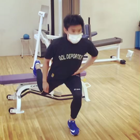 ジムでの出来事の画像