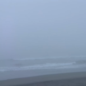 3月23日千葉北、東浪見の朝の波の画像