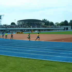 男子1000ｍ３組目 前半の画像