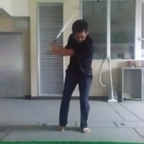 大事な右手首の動きの画像