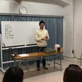 ワークショップの一コマ！原田龍二さんのお話し！の画像