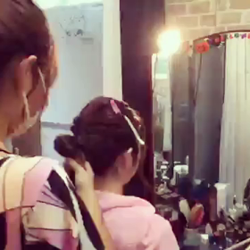 ヘアメイクa-koのレア動画の画像