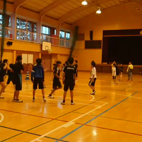 川越小練習(ドッジボール)②の画像