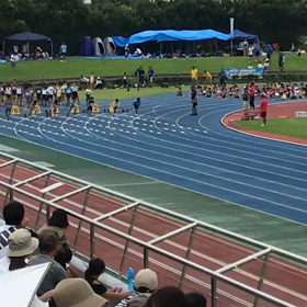 男子100ｍ⑩の画像