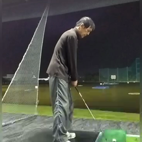 地道にショット練習の画像