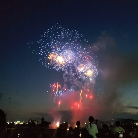 足利花火大会への画像