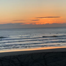 11月23日千葉北、東浪見の朝の波の画像