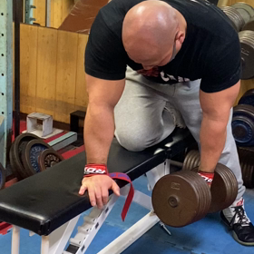 櫛山君と垣本君のトレーニングの画像