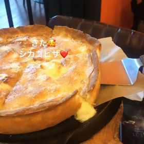 -chicago pizza-の画像