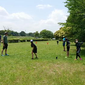 Ｂチームバトン練習23の画像