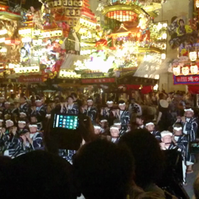 日田祇園！集団顔見せの画像