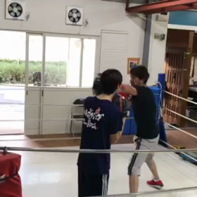 初めてのボクシングの画像