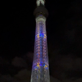 スカイツリーライトアップ　の画像