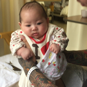 ととが入院してた時の*˙︶˙*)ﾉ"の画像