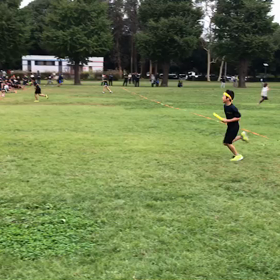 折り返しリレー(赤チーム側)④の画像