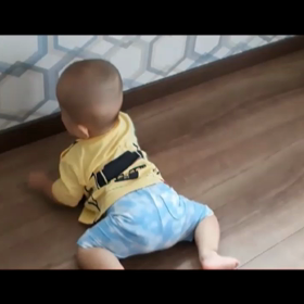 はいはいで行動範囲拡大・・・の画像