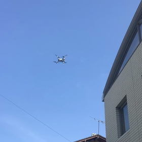 次男　3回めのワクチンと　ドローンの画像