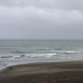 5月21日千葉北、東浪見の朝の波の画像