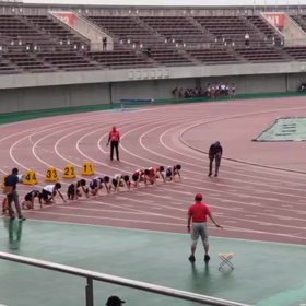 ６年男子100m予選 ②の画像
