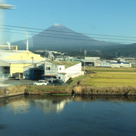 富士山の雪が少ないの画像