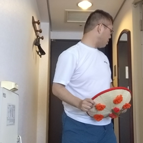 山形花笠アーカイブ動画ホテルで練習の画像