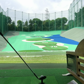 ウエッジを必死に練習する(笑)の画像