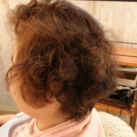 キャビズムカットで細毛ボリュームアップの画像