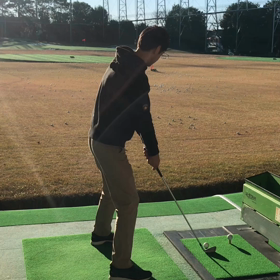 初ゴルフの画像