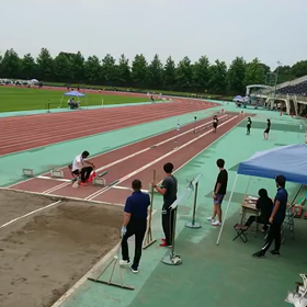 川越選手権走り幅跳び⑬の画像