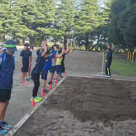 10/7 立ち幅跳び③の画像