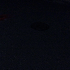 夜のアスファルト練習の画像