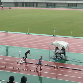 女子コンバインドB(走り幅跳び)③の画像