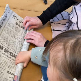 ママと一緒❣️。2歳Aちゃんレッスン。イヤイヤが、ピタっと止まりました❣️。の画像