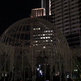 ルミナリエ点灯の瞬間の画像