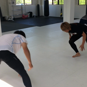 お昼の選手強化練習！の画像