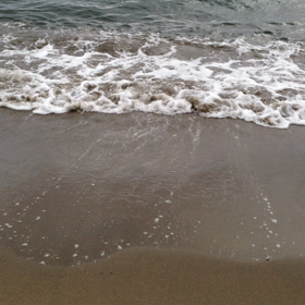 元旦の熱海の海の画像