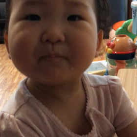 １歳  おやつの時間の画像