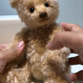 23cm ラティニティモヘアのベア | のんびり テディベア Miki Bears
