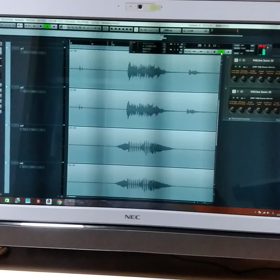 楽器録り終了の画像