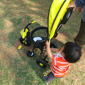 三輪車。の画像