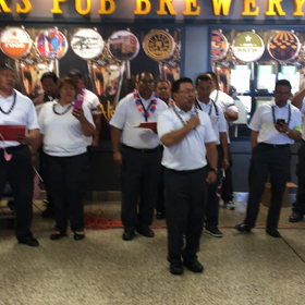 ソルトレイク空港での画像