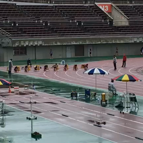 女子６年100m予選①の画像