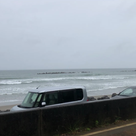 案外波が良いと期待しての画像