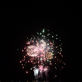 久しぶりの花火大会の画像