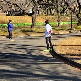ミニ駅伝（ラスト80m）⑫の画像