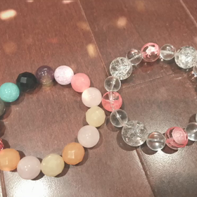 天然石ブレスレットの画像