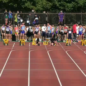 ６年女子100m ２組目の画像