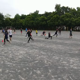 大股歩行③の画像