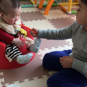 離乳食開始・トイレの画像