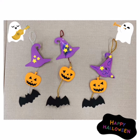 10月の製作は…ハロウィン！《かべかざり編》の画像